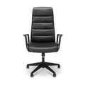 Black Bonded Leather Executive Chair K6180