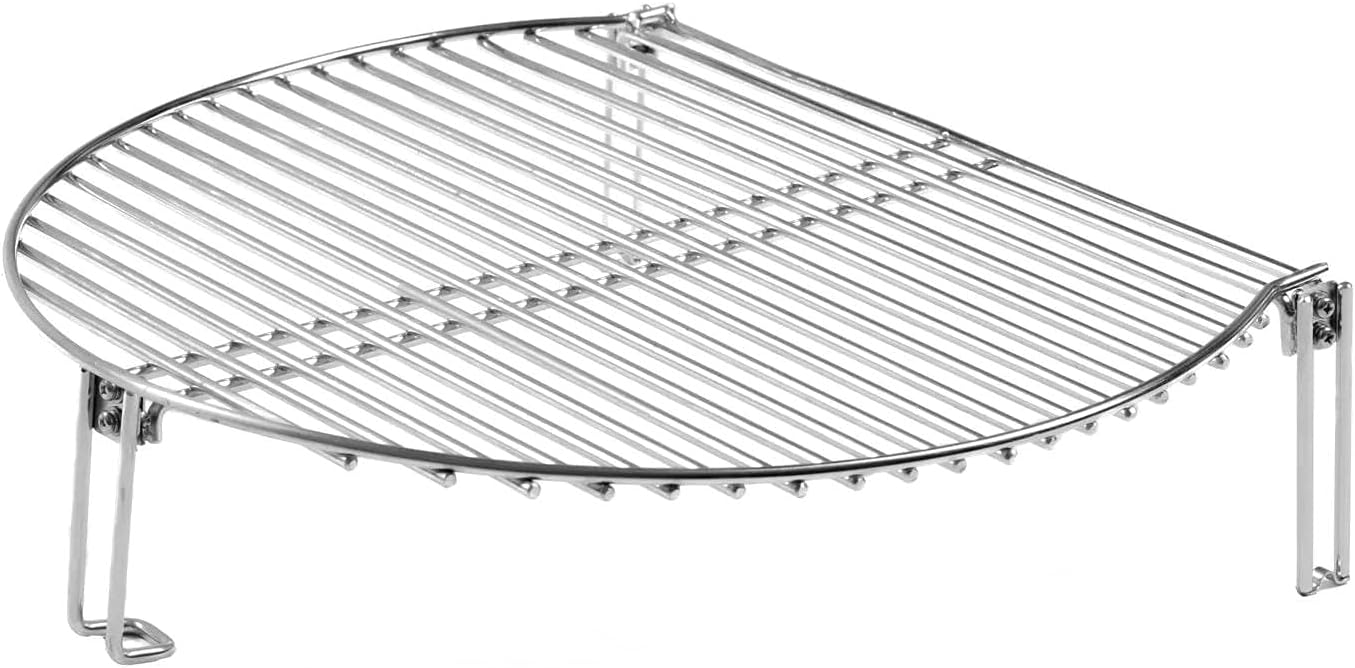 Stainless Steel Grill Expander Cooking Grate for Kamado Grills, Pack of 2 R217694