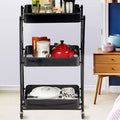 Black Bar Cart O8838