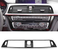 Carbon Fiber Console Air Vent Cover Trim Pack of 2 Z415