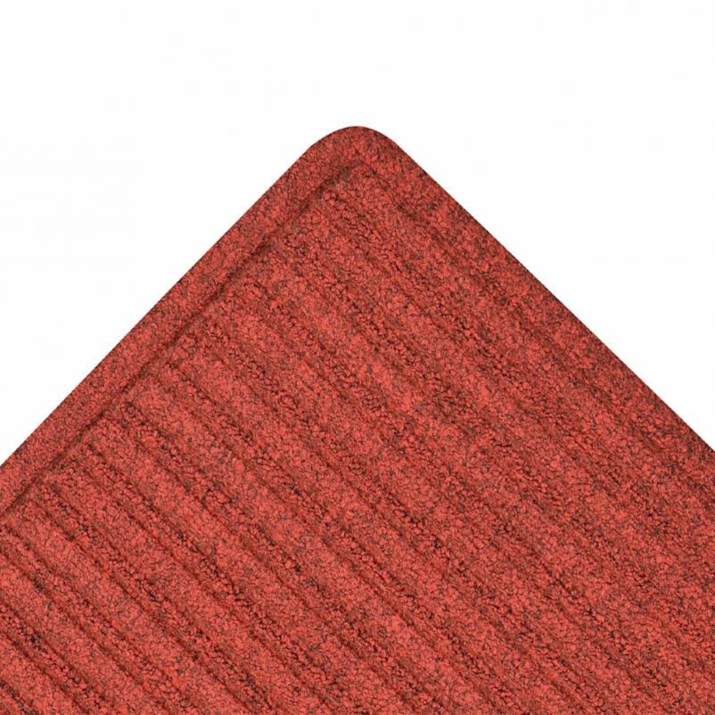 Red Black Carpeted Entrance Mat 3Ft x 5Ft I16028