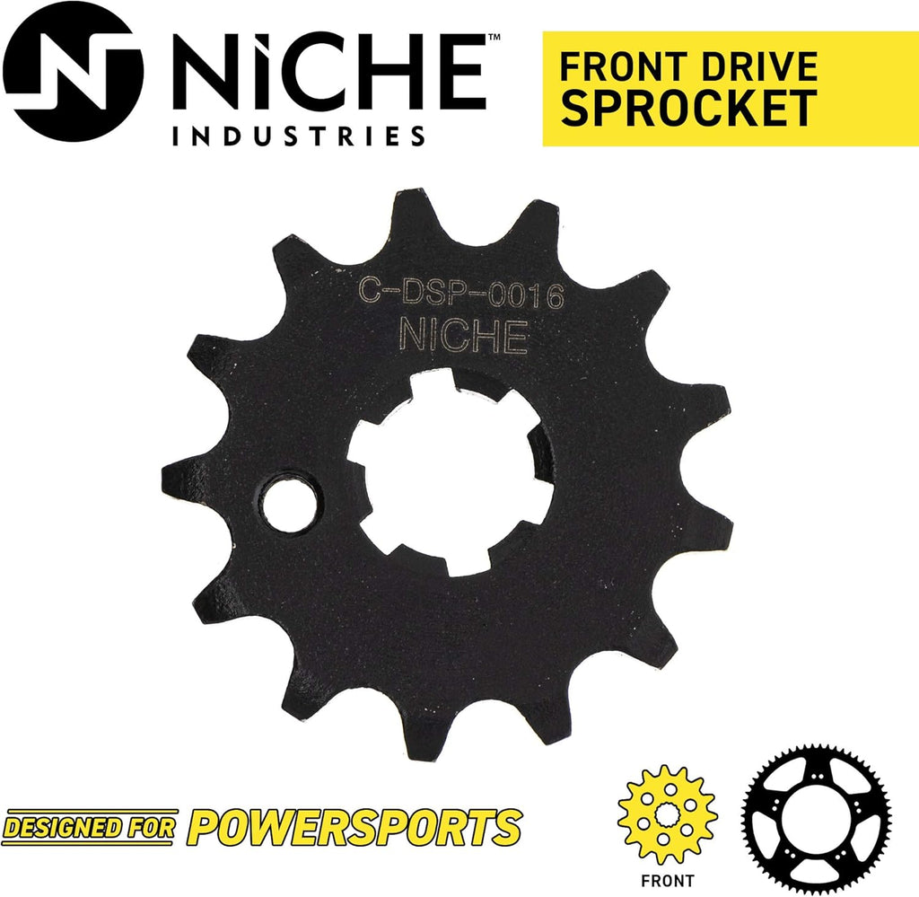 Drive Sprocket Chain Combo 13 49 Tooth 420HZ 118 Links Pack of 2 K9760