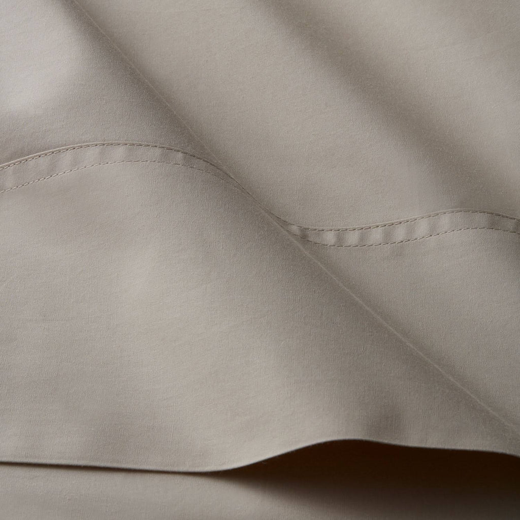Oversized Queen Supima Cotton Percale Flat Sheet K535