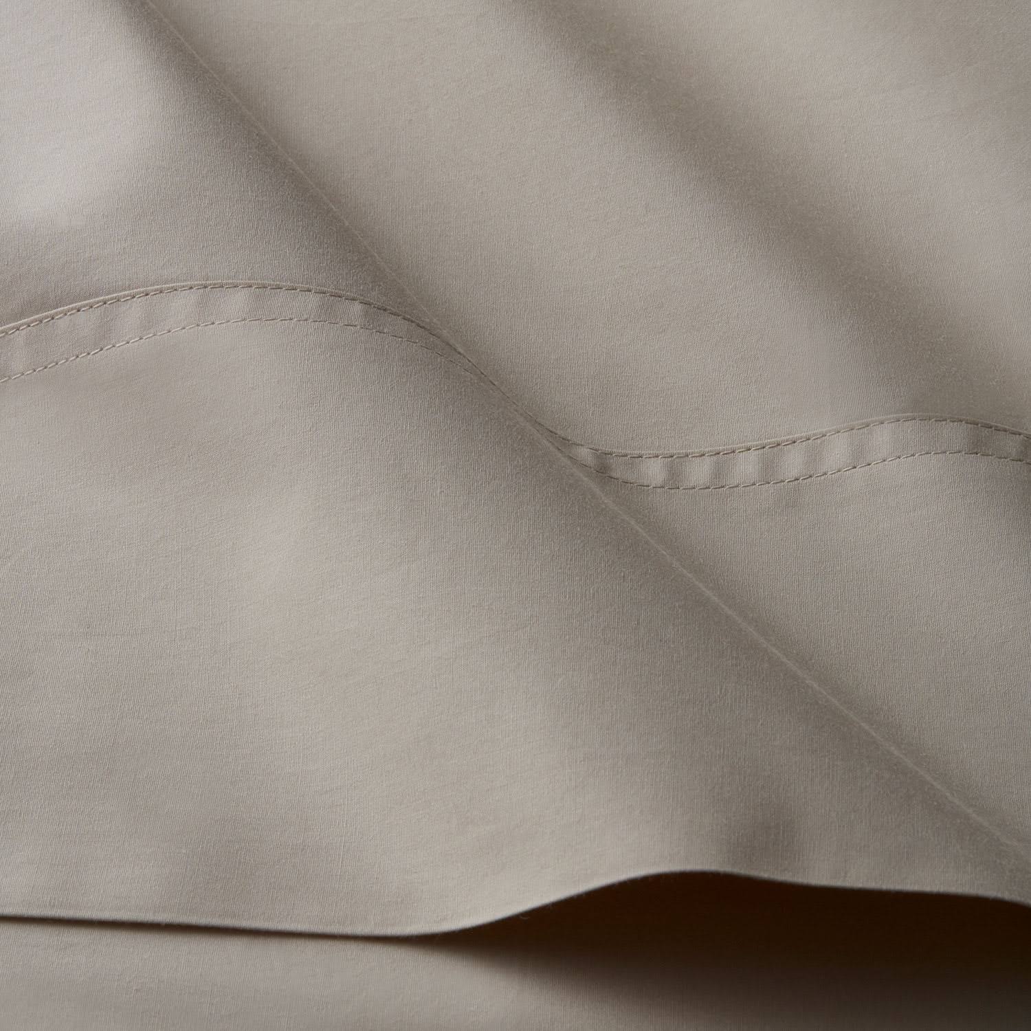 Oversized Queen Supima Cotton Percale Flat Sheet K535