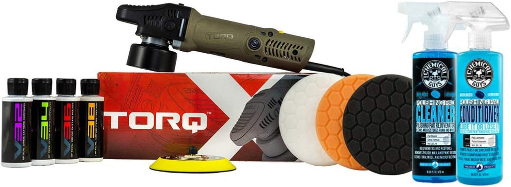 Random Polisher Kit with Pads, Polishes & Compounds (9 Items) Z8199