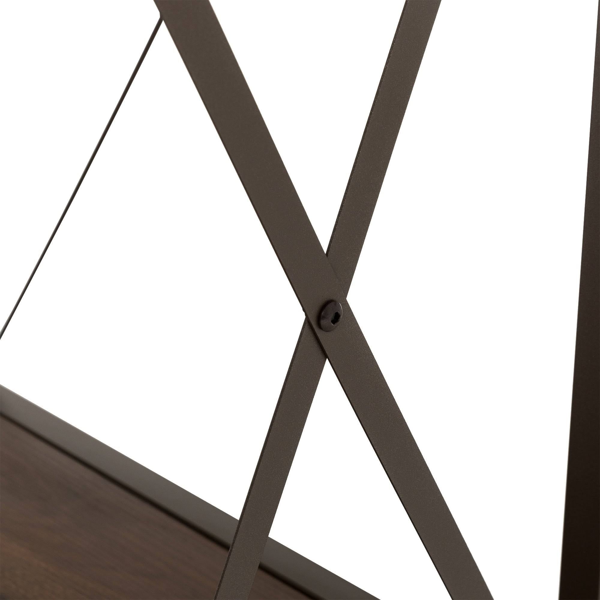 Black Wood/Metal Console Table C50025