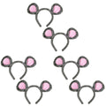 6 pcs Children Mouse Ear Hair Accessories (Grey) X920402