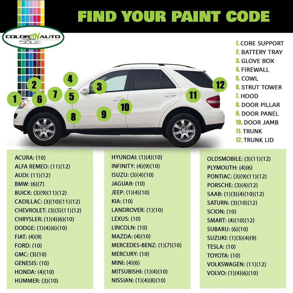 Single Stage Automotive Paint 1 Oz Bottle T24261