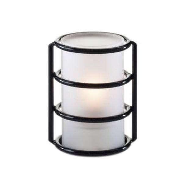 Frost Globe Cylinder Candle Lamp E21902
