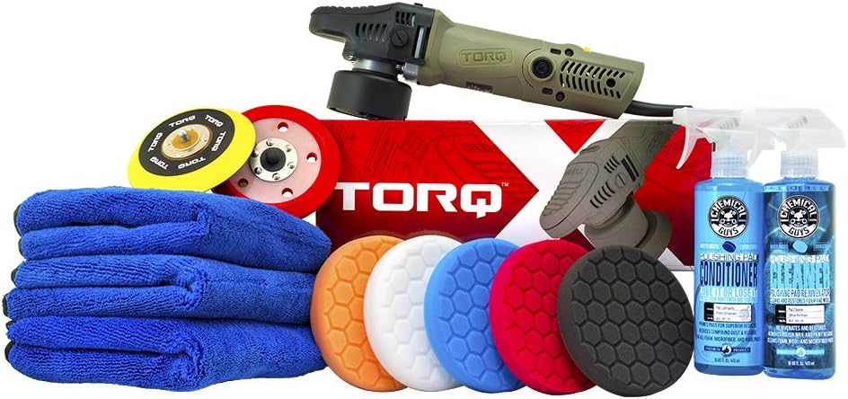 Random Polisher Kit with Pads, Polishes & Compounds (9 Items) Z8199