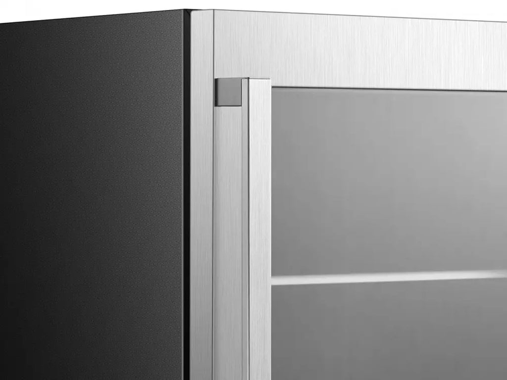 140-Can 5.4 CU. FT. Freestanding Stainless Steel Beverage Cooler S85772