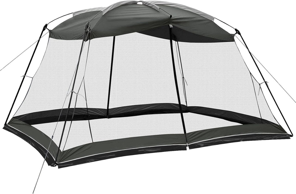 13x9 Ft Shale Gray Canopy Tent Sun Shade Shelter S6854