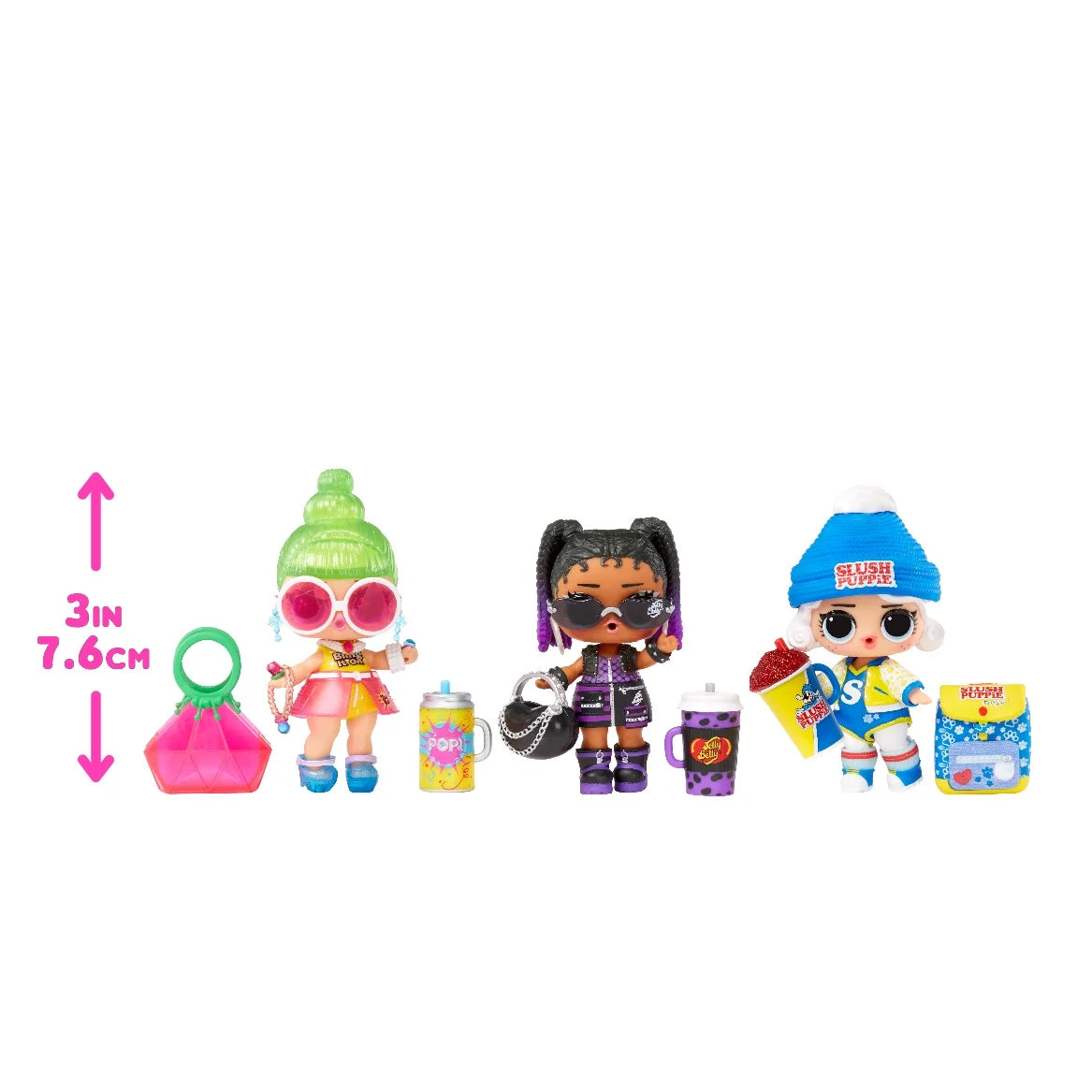 Mini Sweets Surprise-O-Matic Series 2 with 8 Surprises, Accessories, Limited Edition Doll, Candy Theme, Collectible Doll N894