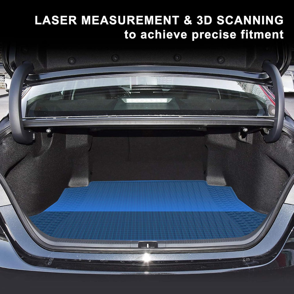 Black TPE Cargo Trunk Mat Pack of 2 D143657