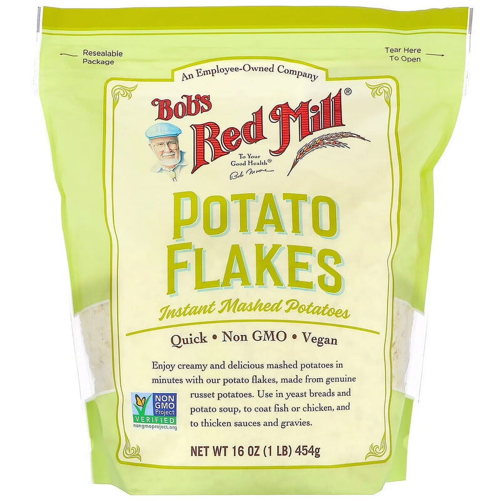 Instant Mashed Potatoes, 16 oz Pack of 4 N264287