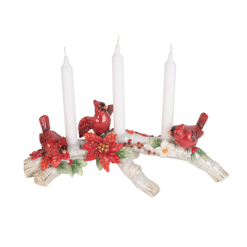 Assorted Cardinal Christmas Candelabra O687012