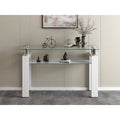 White Console Table C661