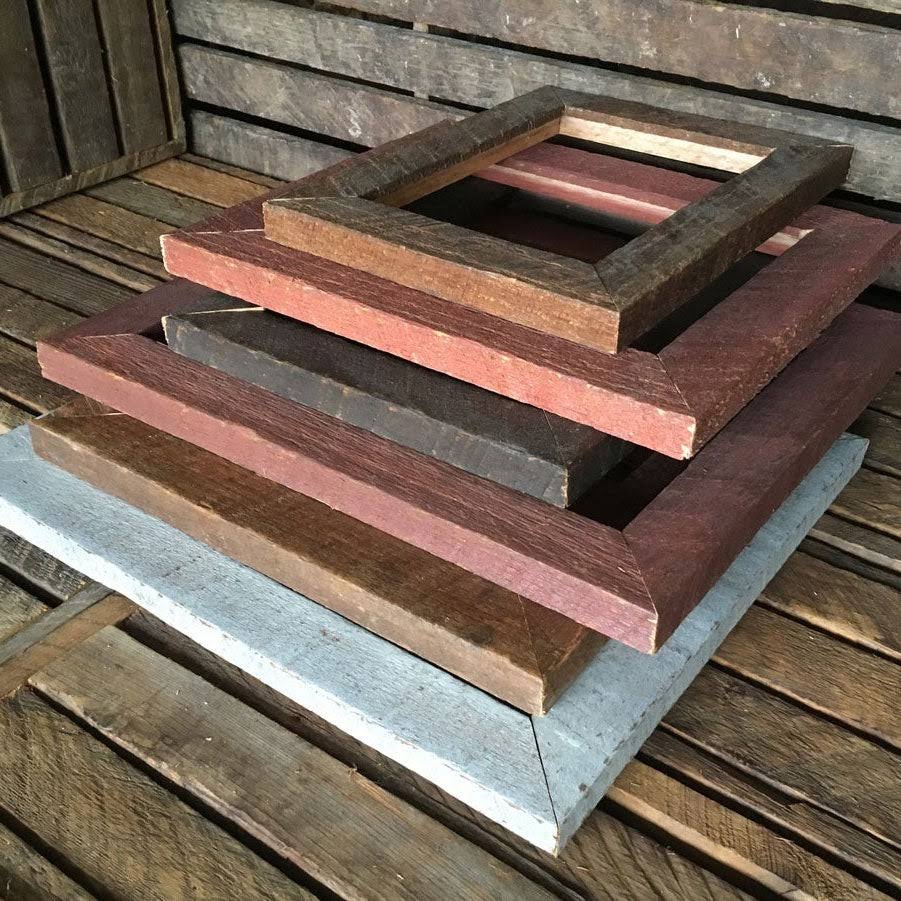 Distressed Crimson Frame Collection - 14x18 R86645