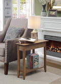 Wedge End Table, Driftwood G2733