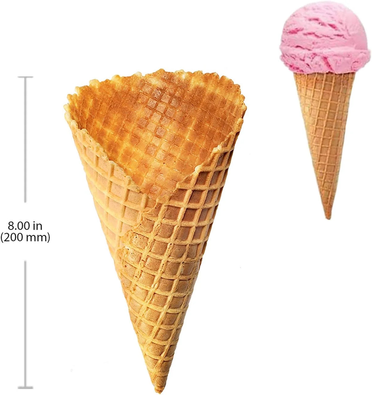 Stainless Steel 2-Head Waffle Cone Maker O253717