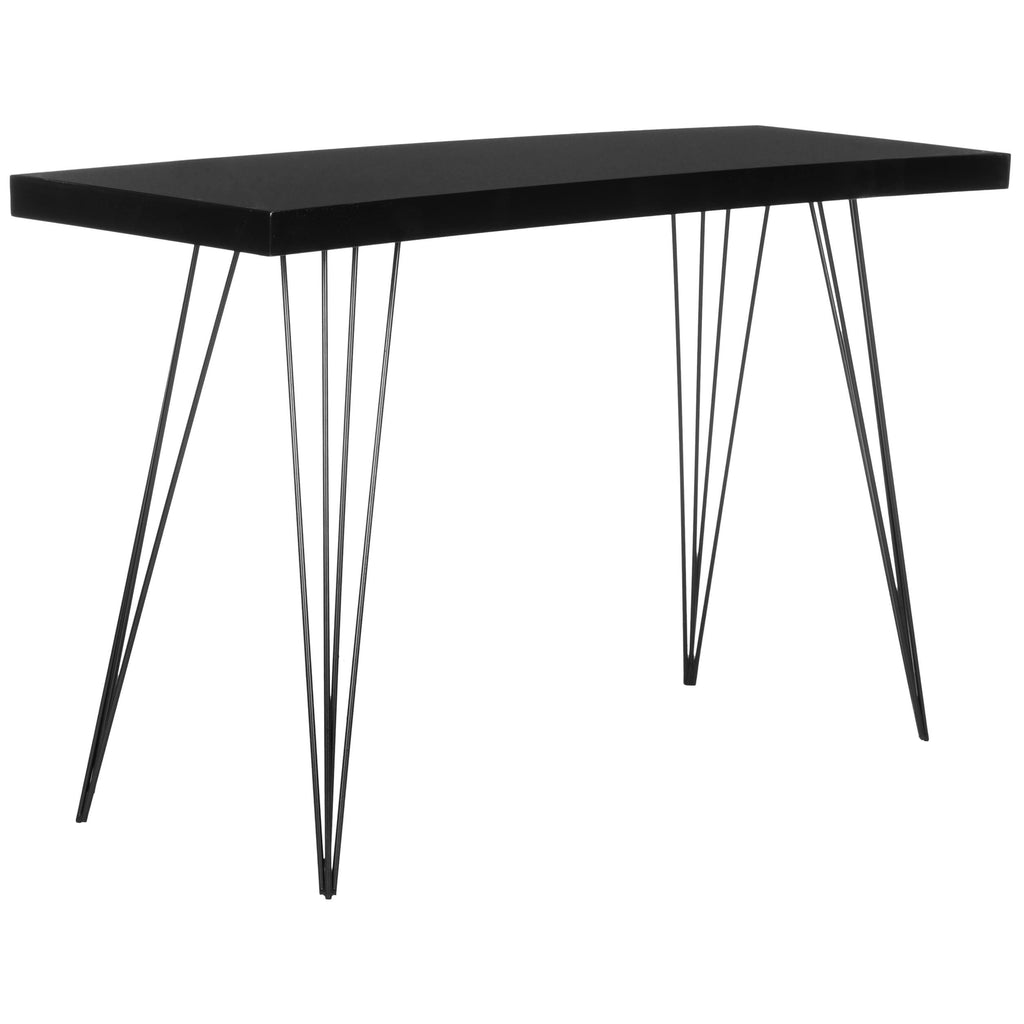 Black Retro Lacquer Console U53438