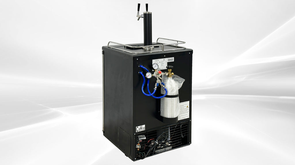 2 tap Refrigerated Beer Dispenser L356