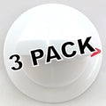 White Dryer Timer Knob, 3 Pk J70756