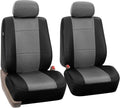Tan PU Leather Front Car Seat Covers L4083