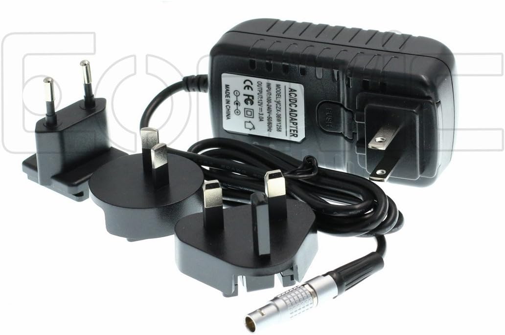 Right Angle 2 Pin to AC Power Adapter Cable with US EU Plugs Z75707