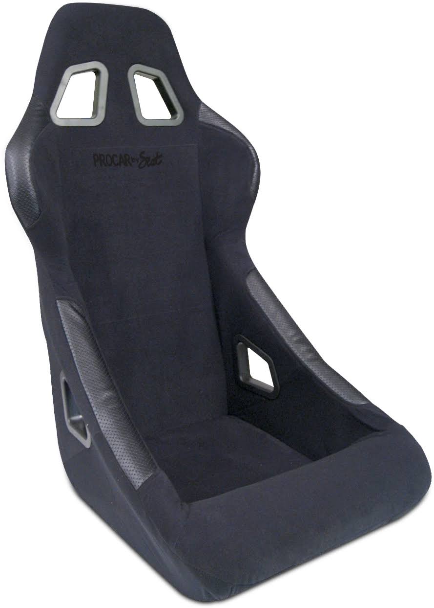 Black Velour Racing Seat B143