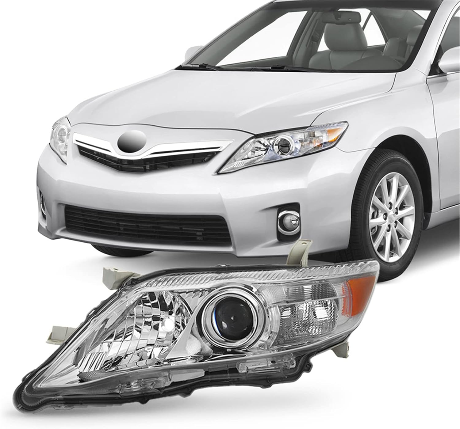 Projector Headlight Assembly Left Side T1596