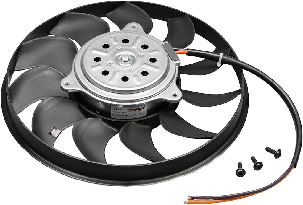 200W Radiator Cooling Fan Motor Assembly Pack of 2 S222