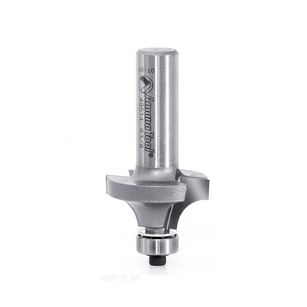 Carbide Tipped 4 Flute Corner Rounding Beading 1/2 Radius x 1-5/8 Dia Q84338
