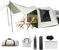 Car Tent SUV Tailgate Attachment Tent Rainfly Screen Room (15.9 x 7.9 x 6.4ft) W242907
