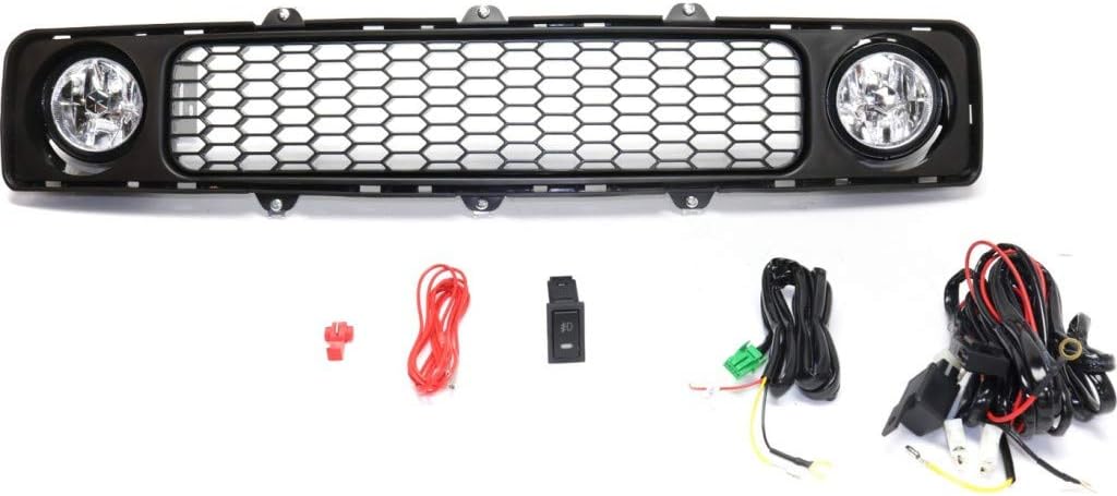 Fog Light Assembly with Clear Lens and Grille for Scion TC 2005-2010 Pair H714