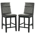 Gray Counter Height Chair (Set of 2) Z689528