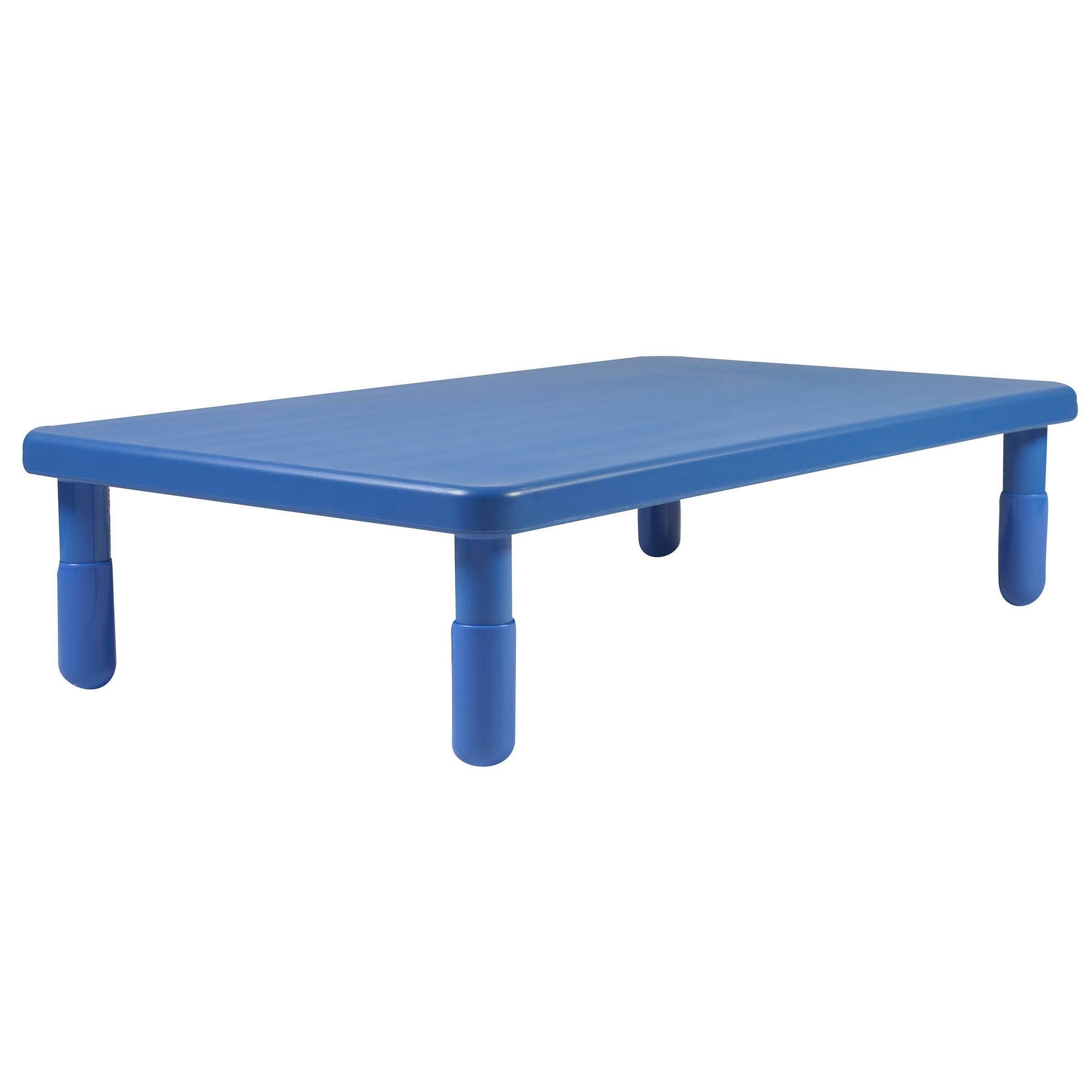 Royal Blue Rectangle Table with 12x22 Legs J771580