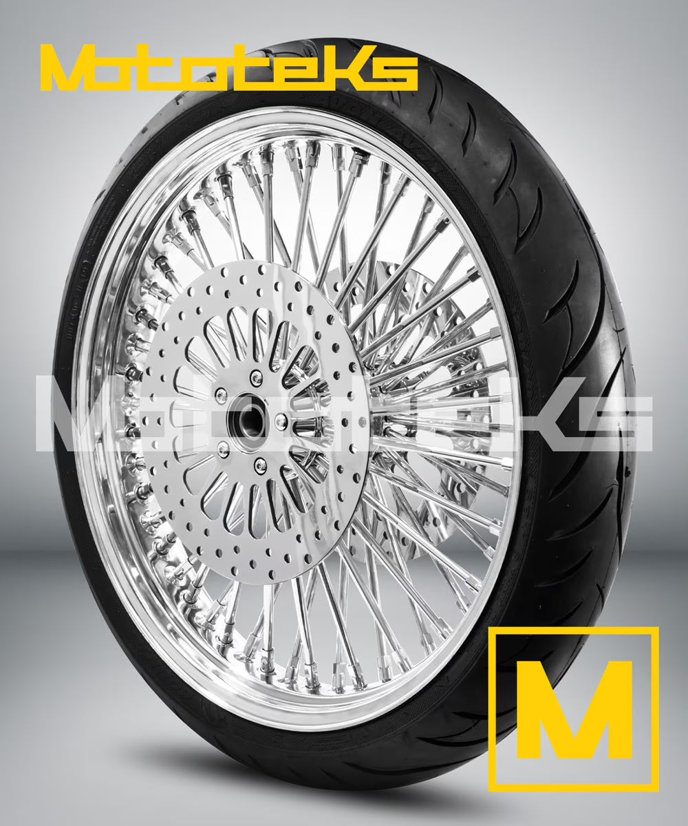 52 Fat Spoke Wheel for Harley Touring Bagger E5106