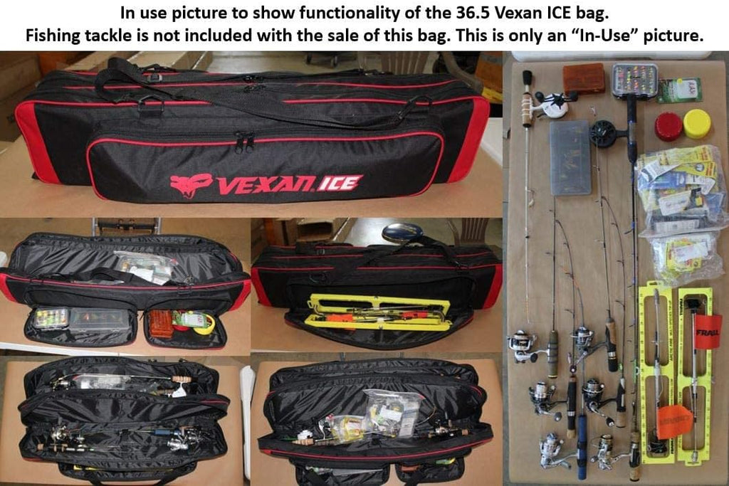 Yellow 36 Soft Case and Multi-Piece Fly Rods Box V94543