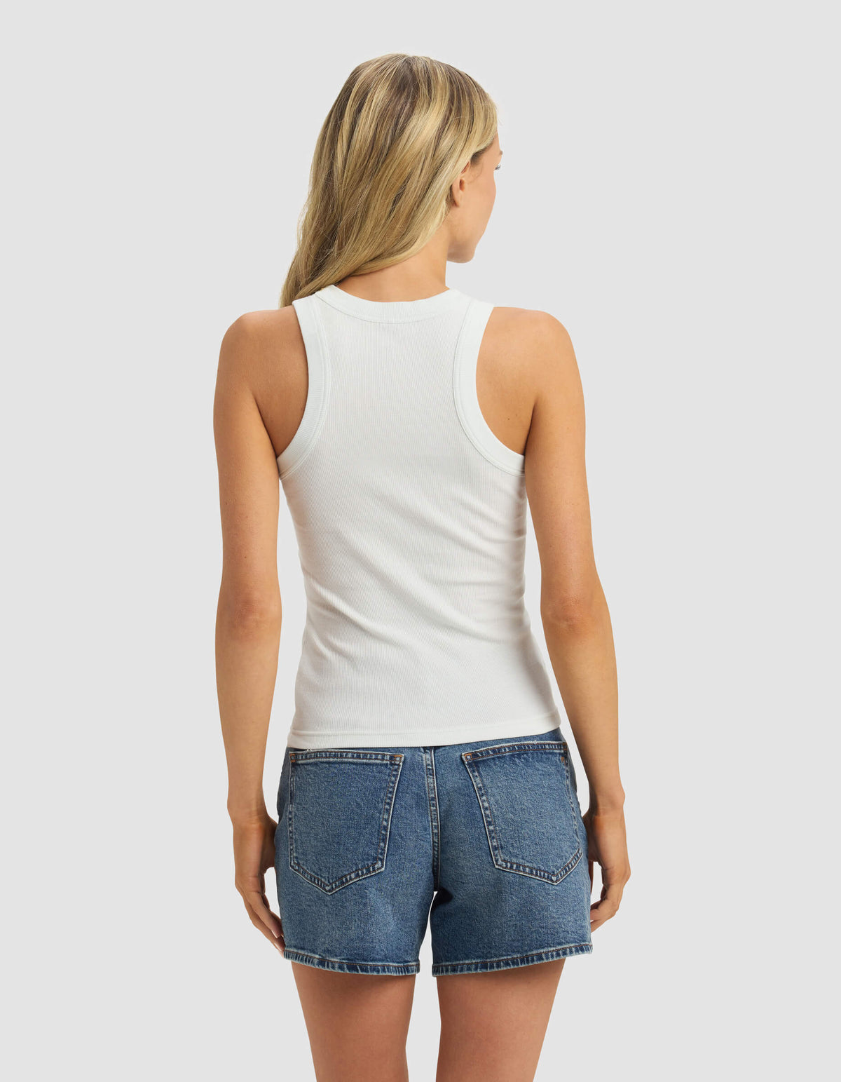 Women's Fine Ribbed Tank