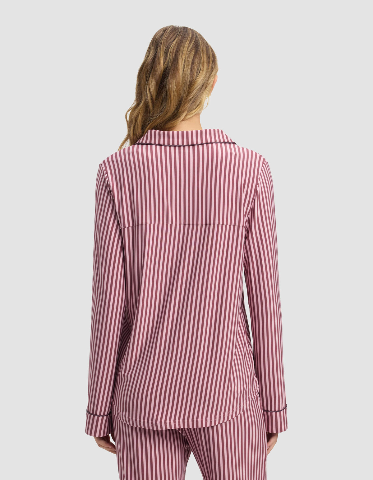 Women's Bamboo Stretch-Knit Long Sleeve Pajama Top - Last Chance