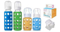 Glass Baby Bottles 4 Pack Starter Kit J827