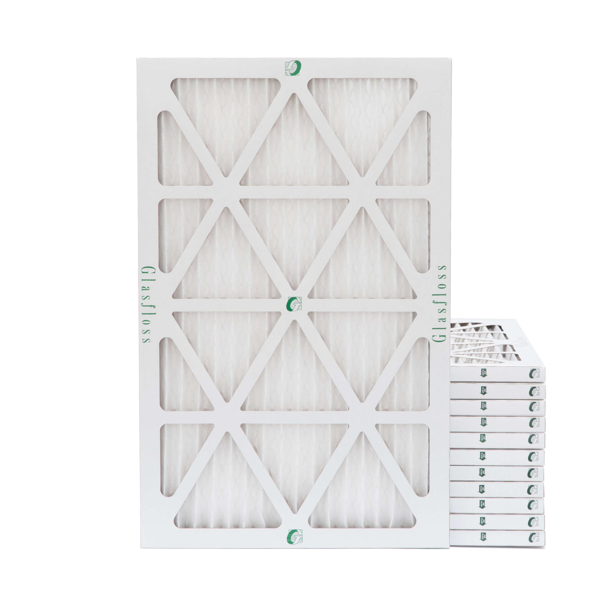 12 Pack MERV 10 Pleated Air Filters B645114