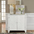 Grey 2 Doors Storage Cabinet with Drawer Buffet & Sideboard H61127