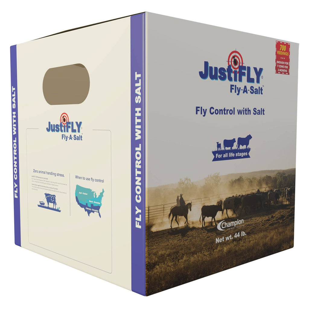 Cattle Fly Control Salt Block, 44 lb N723304