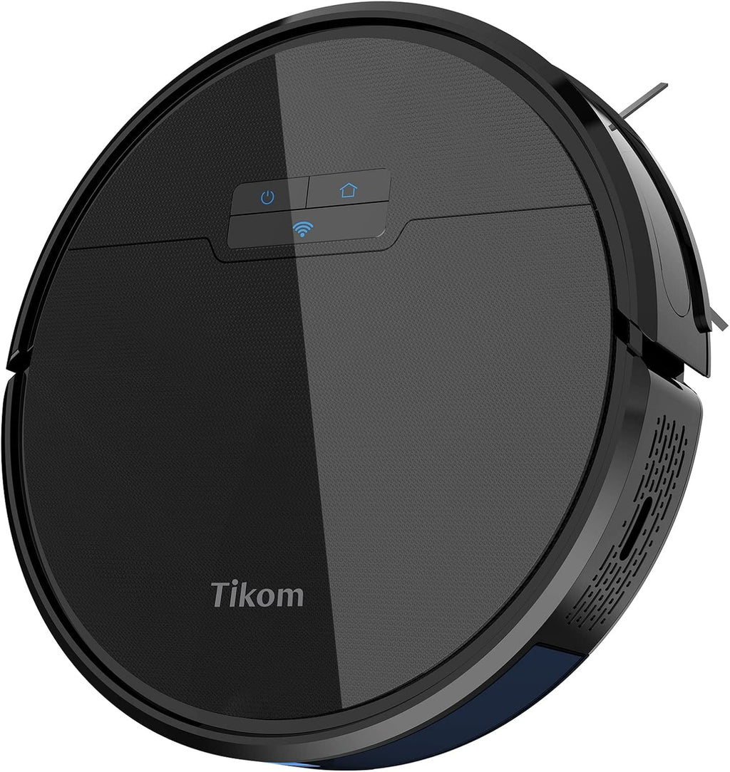 Black Robot Vacuum and Mop S235