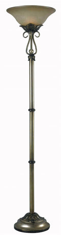 Aged Silver Torchiere U729