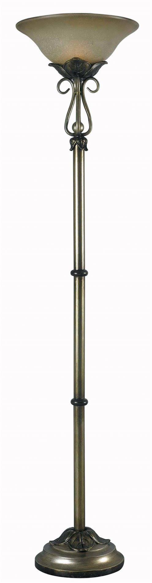 Aged Silver Torchiere U729