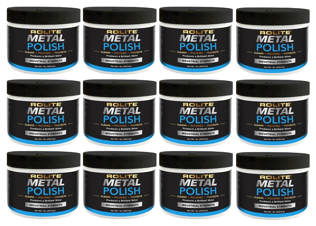 Metal Polish Paste for Aluminum, Chrome, Stainless Steel, 10 Pounds X7226