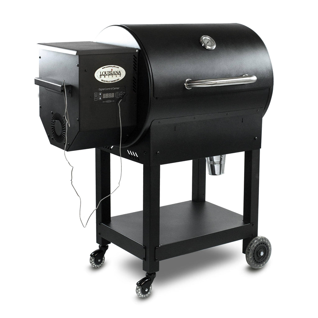 Black Wood Pellet Grill O430956